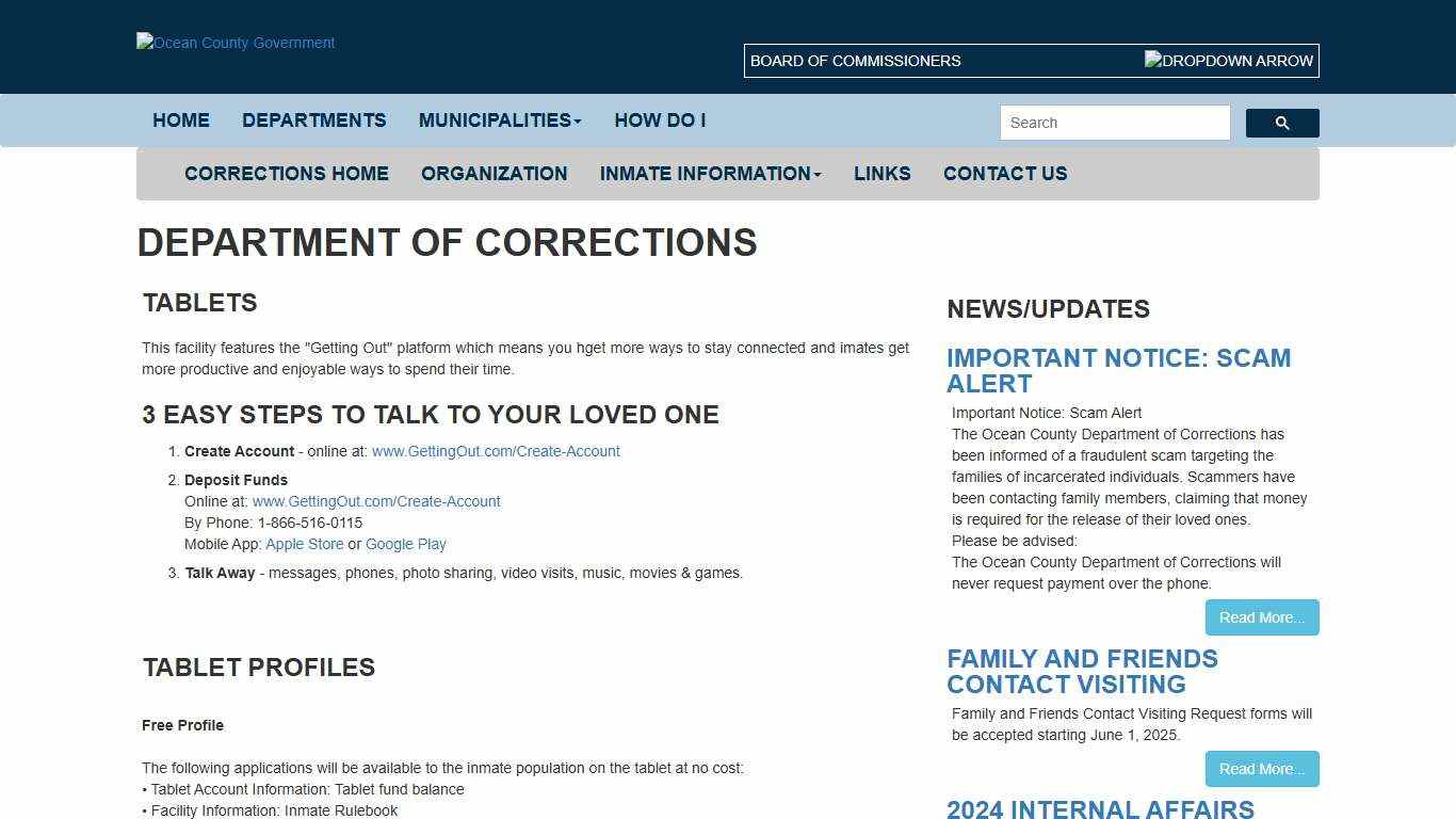 News Ocean County Government